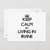 Kalm houden door te leven in Irvine Briefkaart (Voorkant / Achterkant)