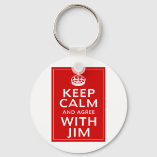 Kalm houden en akkoord gaan met Jim Sleutelhanger