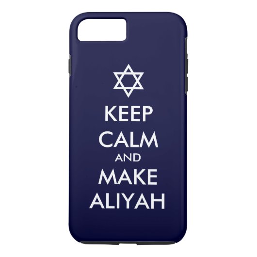 Kalm houden en Aliyah maken Case-Mate iPhone Case (Achterkant)