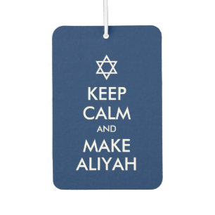 Kalm houden en Aliyah maken Luchtverfrisser