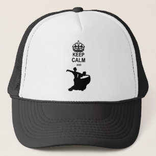 Kalm houden en ballroom dans trucker pet