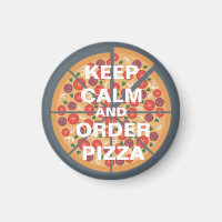 Kalm houden en bestellen Pizza