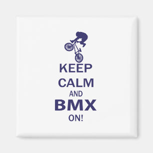 Kalm houden en BMX aan Magneet