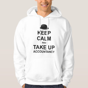 Kalm houden en Boekhouding opnemen Hoodie