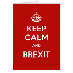 Kalm houden en Brexit bewaren