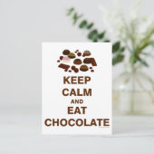 Kalm houden en briefkaart (Staand voorkant)