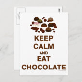 Kalm houden en briefkaart (Voorkant / Achterkant)