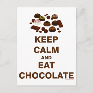 Kalm houden en briefkaart