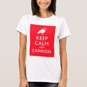 Kalm houden en Carrion T-shirt