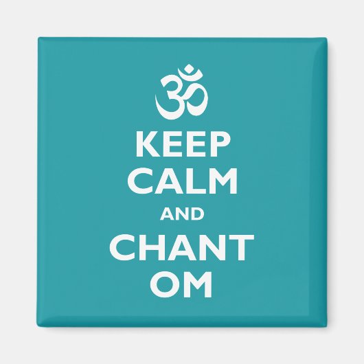 Kalm houden en Chant Om Magneet (Voorkant)