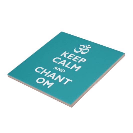 Kalm houden en Chant Om Tegeltje (Zijkant)