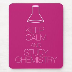 Kalm houden en de chemie van de studie houden muismat