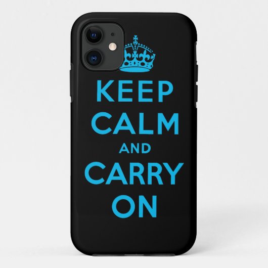kalm houden en doorgaan Case-Mate iPhone case (Achterkant)