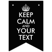 Kalm houden en doorgaan - Creëer uw eigen Vlaggetjes (Derde vlag)