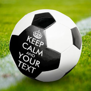 Kalm houden en doorgaan - Creëer uw eigen Voetbal