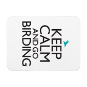 Kalm houden en doorgaan magneet (Horizontaal)