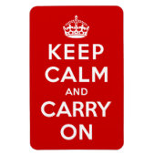 Kalm houden en doorgaan magneet (Verticaal)