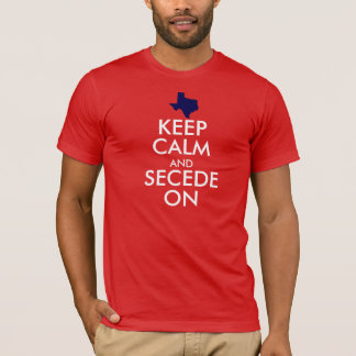 Kalm houden en doorgaan t-shirt