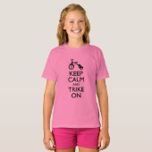 Kalm houden en doorzoeken t-shirt (Voorkant volledig)