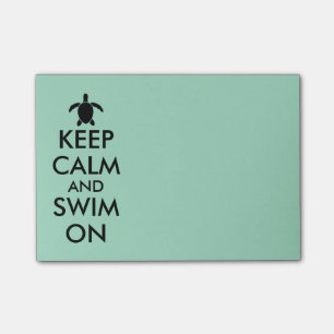 Kalm houden en draaien op aangepast Zee Post-it® Notes