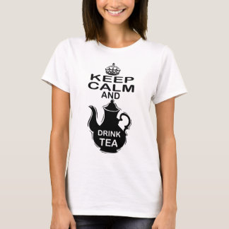 Kalm houden en Drink thee T-shirt