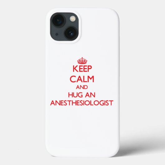 Kalm houden en een anesthesioloog vasthouden Case-Mate iPhone case (Achterkant)