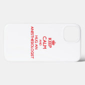 Kalm houden en een anesthesioloog vasthouden Case-Mate iPhone case (Achterkant (horizontaal))