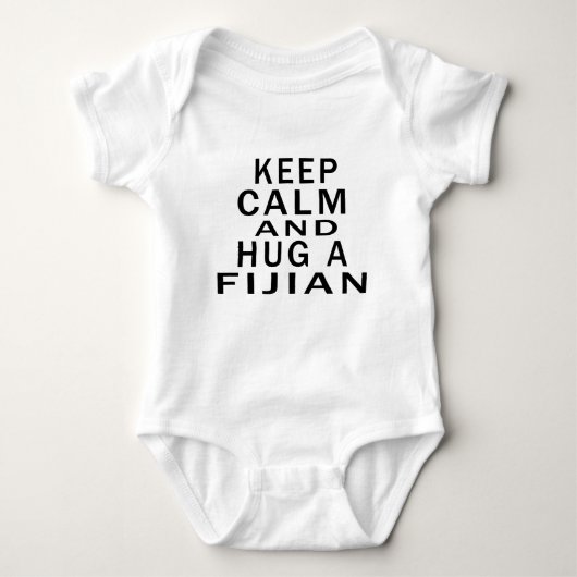 Kalm houden en een Fijiaans beklimmen Romper (Voorkant)