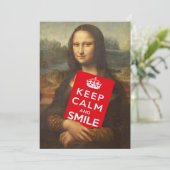 Kalm houden en glimlachen (Staand voorkant)