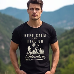 Kalm houden en hekken aan t-shirt