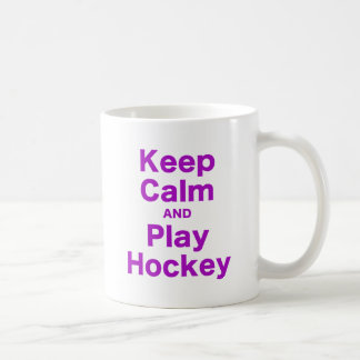 Kalm houden en Hockey afspelen Koffiemok
