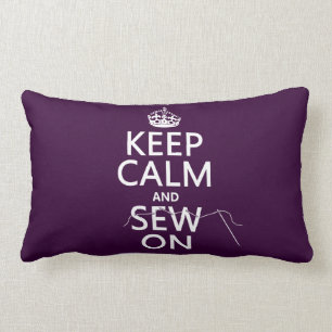 Kalm houden en innaaien (in alle kleuren) kussen