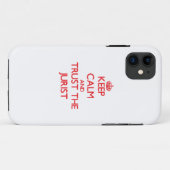 Kalm houden en Jurist vertrouwen Case-Mate iPhone Case (Achterkant (horizontaal))
