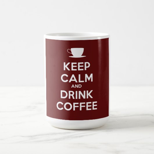 Kalm houden en koffie Drinken Koffiemok (Center)