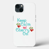Kalm houden en koken aan Case-Mate iPhone case (Achterkant)
