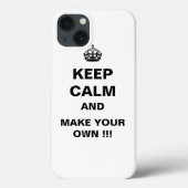 Kalm houden en kroongewassen vervoeren Case-Mate iPhone case (Achterkant)