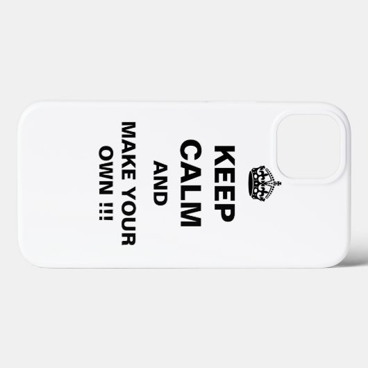Kalm houden en kroongewassen vervoeren Case-Mate iPhone case (Achterkant (horizontaal))