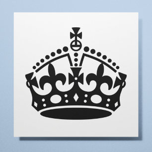 Kalm houden en kroongewassen vervoeren poster