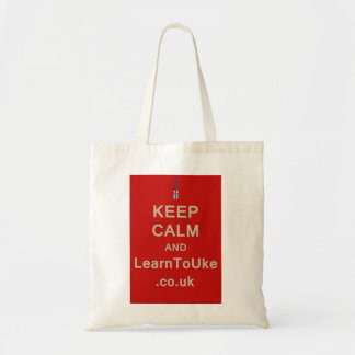 Kalm houden en LerenToUke Tote Bag