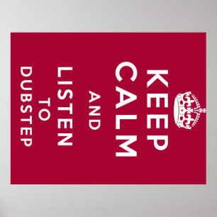 kalm houden en luisteren naar de nasynchronisatie poster