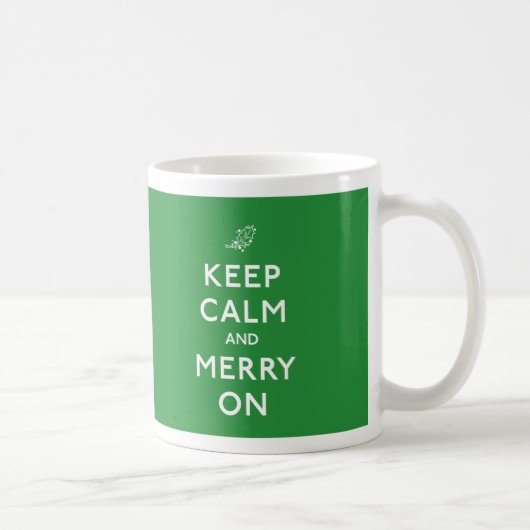Kalm houden en Merk op Koffiemok (Rechts)