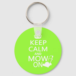 Kalm houden en Mow aan Sleutelhanger