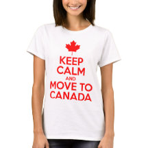 Kalm houden en naar Canada verplaatsen