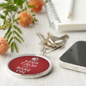 Kalm houden en op de Sleutelhanger baken (Zijkant)