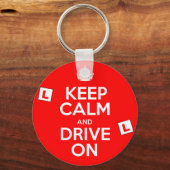 Kalm houden en op het Sleutelhanger van de leerlin (Voorkant)