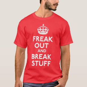 Kalm houden en parodie Shirten T-shirt