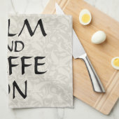 Kalm houden en Piaffe op het station houden Theedoek (Quarter Fold)