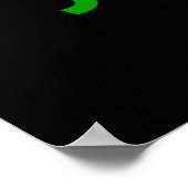 Kalm houden en pingelen op de grappige kerstfeestd poster (Hoek)