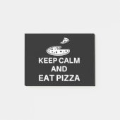 Kalm houden en Pizza eten Post-it® Notes (Voorkant)