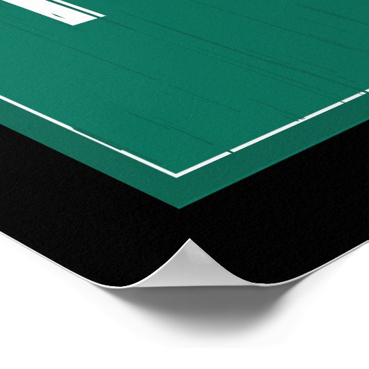 Kalm houden en Recyclen Poster (Hoek)